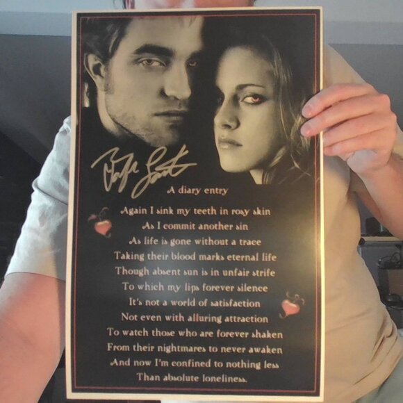 Taylor lautner autograph Twilight - Picture 1 of 1